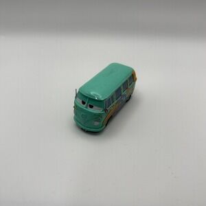 Disney Pixar Cars Fillmore Eyebrows Variant Diecast VW Bus Volkswagen Hippie Van
